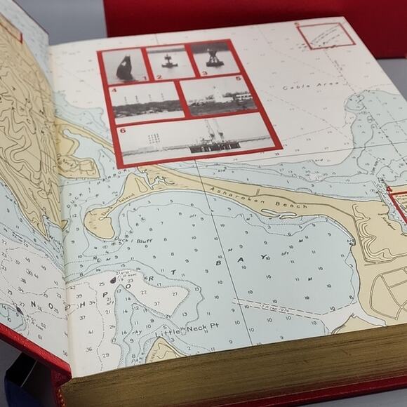 Sailing Chapman Piloting & Seamanship Hardback & Slipcase Presentation Book Vint - Picture 3 of 16